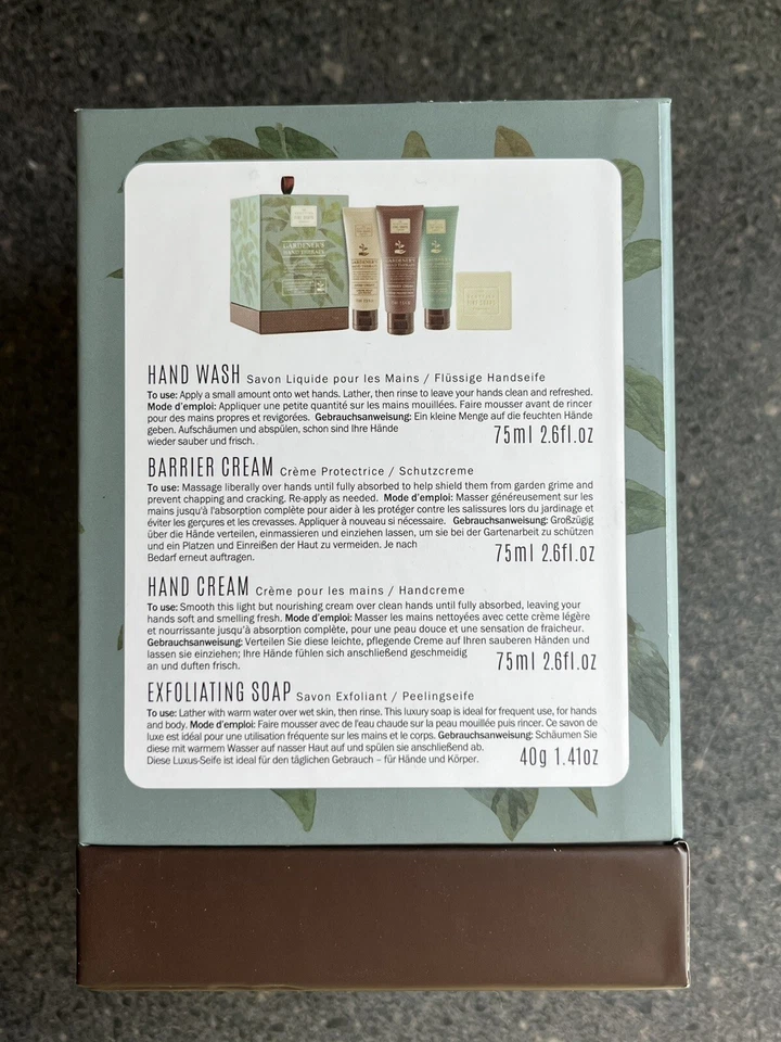 The Scottish Fine Soaps Co. - JARDINEROS - Terapia de manos lujoso juego de regalo nuevo en caja Foto 3 de 4