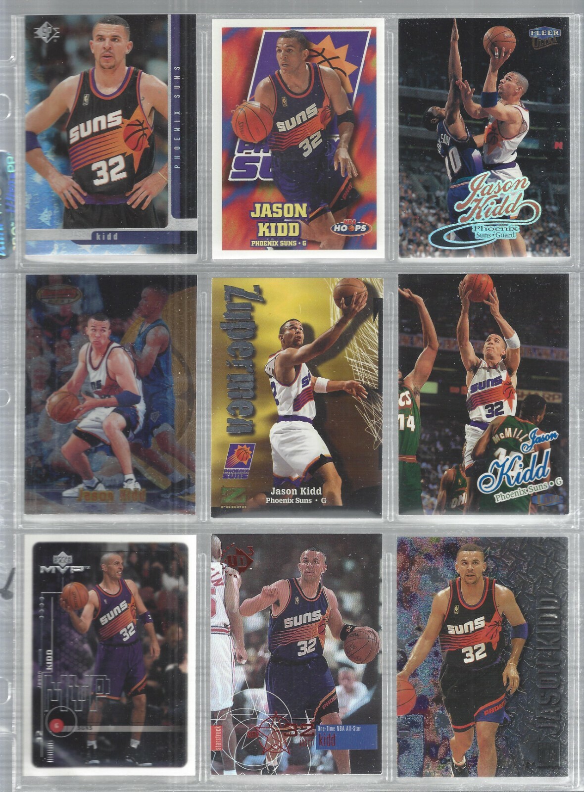 Jason Kidd Collectors Lot NBA Basketball Trading 9 College Cards Lot C |  eBay