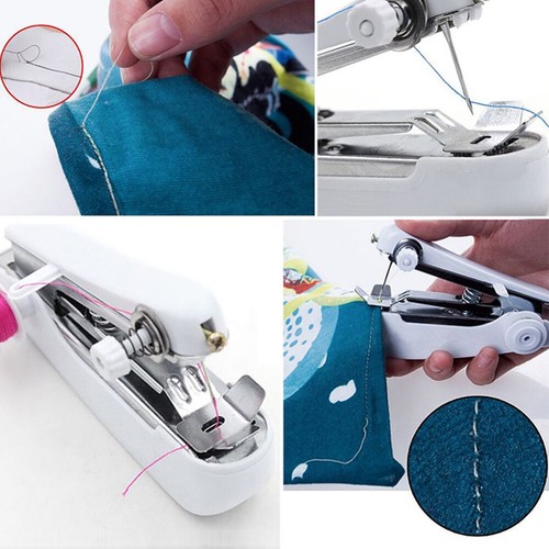 Home Stitch Sew DIY Travel Portable Easy Sewing Machine Hand Held - Picture 7 of 11