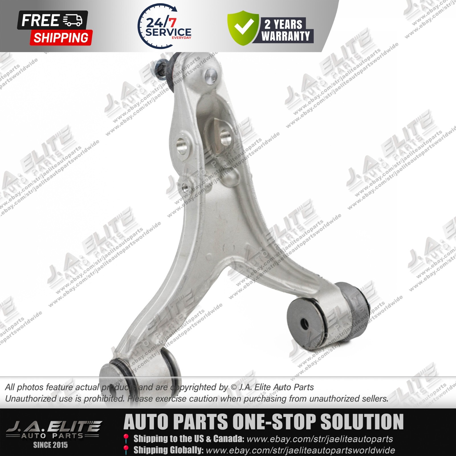 Front Lower Left Control Arm fits Maserati Quattroporte (2006-08) GT, 980139892