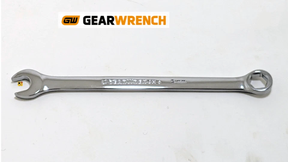 New Gearwrench 6 Point Combination Wrench Polished Metric MM, Inch SAE Pick Size - Image 4 of 4