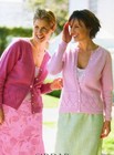 Ladies cardigans knitting pattern copy 4 ply size 10 - 20