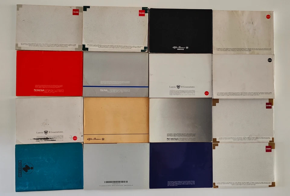Lotto libretti manuali uso manutenzione Alfa, Fiat, Lancia, Autobianchi, ... - Immagine 2 di 2