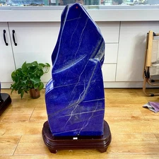 95.65LB Lapis Lazuli Freeform Polished Rough Tumble Healing Crystal Specimen Sto