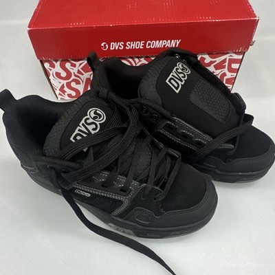 DVS Comanche Men's Skateboarding Shoes Black Medium Width Size 6