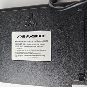 Atari Flashback Game Console Console Gaming System D10607 One Controller