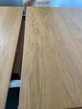 Habitat Drio 4 Solid Wood Extendable Dining Table – Seats 4 to 10 – Oak Finish