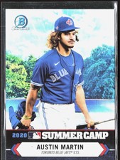 2021 Bowman Chrome Austin Martin 2020 Summer Camp #SC-3 Blue Jays BASEBALL