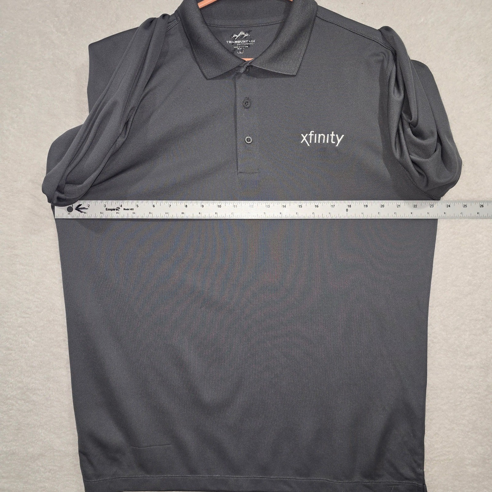 Tri Mountain Performance Xfinity Long Sleeve Polo… - image 8