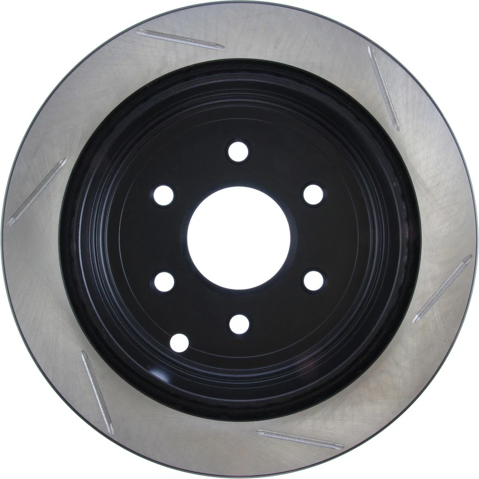 StopTech 126.42087SR Sport Slotted Disc Brake Rotor Fits Equator Frontier Xterra - Image 2 of 4