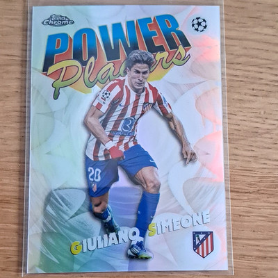 Topps Chrome UEFA Champions League Power Players PP-16 Giuliano Simeone