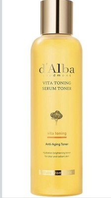d'Alba Vita Toning Serum Toner Anti-Aging mit Sanddorn, Glutathion, Vit. C