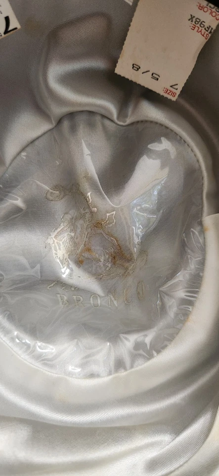 Vintage Bronco Amish Wide Brim 100% Virgin Wool Hat Beautiful Condition - Image 2 of 4