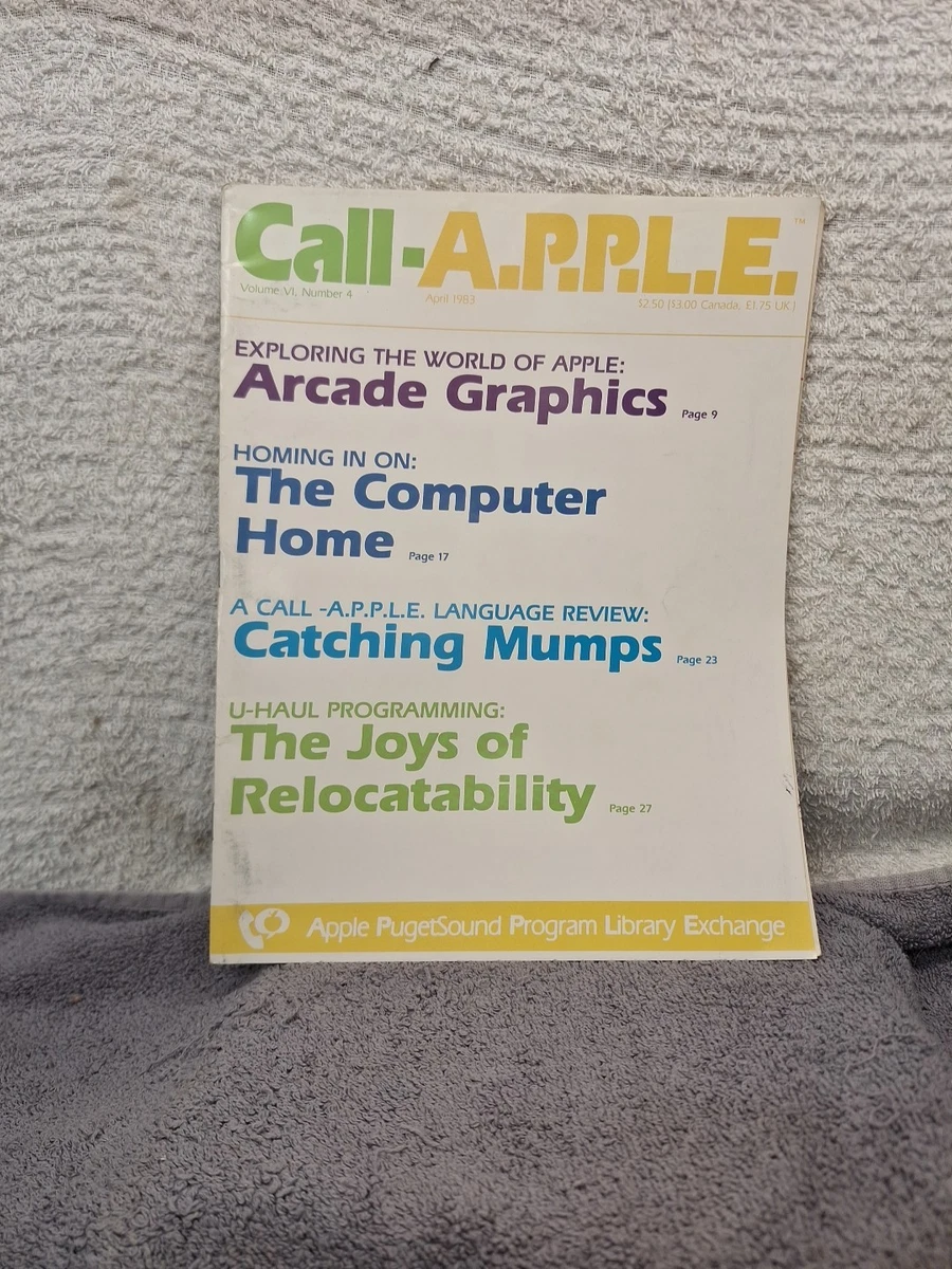 Apple Vintage Computer Magazine for sale - eBay