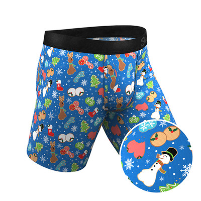 Shinesty ''The Baked Goodies'' Christmas Cookies Long Leg Ball Hammock  Boxer Brie