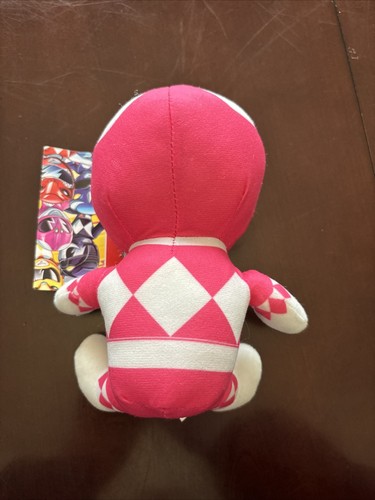 Mighty Morphin Power Rangers Pink Ranger 7” Plush Hasbro Stuffed Toy ...