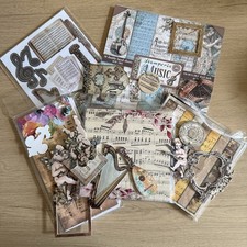 Craft Clear Out MUSIC - Stamperia & Paper Favourites - Die Cuts, Papers, Sticker