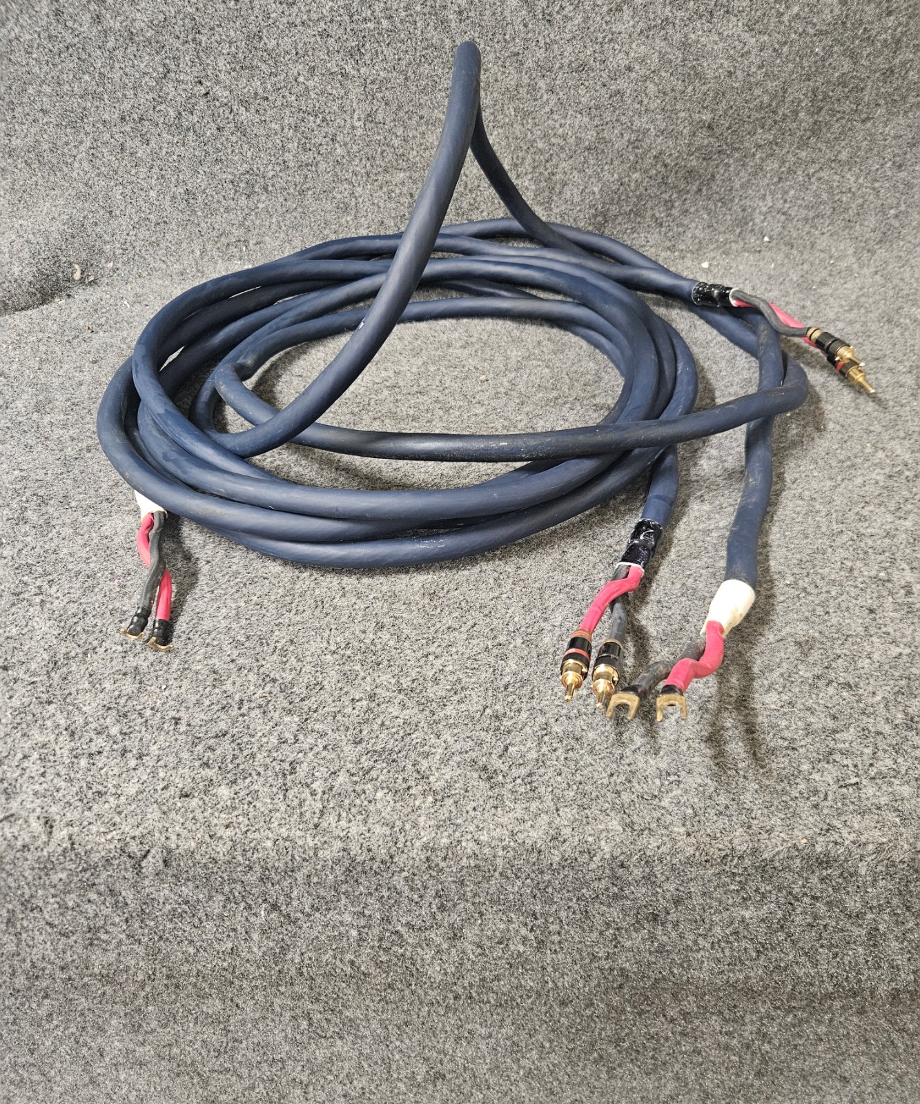 16' Pair AudioTruth ( audioquest ) Midnight 3 Hyperlitz spea