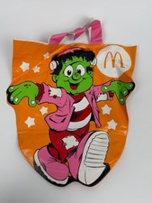 1990 McDonalds Halloween Vinyl Trick or Treat Bag - Frankenstein Vintage