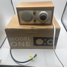 Tivoli Audio Henry Kloss Model One AM/FM Aux In Radio - Walnut/Beige