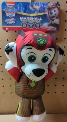 Nickelodeon Swim Master Paw Patrol Aqua Pups Marshall Swim Huggable WaterToy New