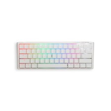 Ducky One 3 Mini Pure White 60 Hotswap RGB Mechanical Keyboard Cherry MX Br...