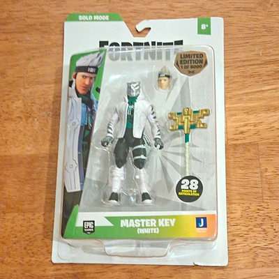 Fortnite Master Key White Solo Mode 4'' Figure 1 of 5000 Jazwares