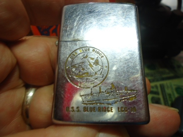 その他 USS BLUE RIDGE LCC-19 Zippo Zippo lighter US Navy USS Blue Ridge LCC-19 unused item