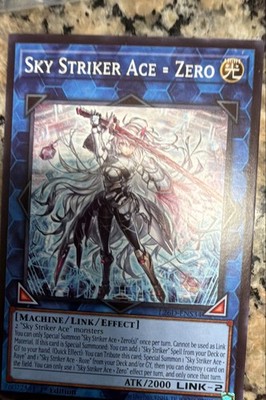 Sky Striker Ace = Zero (Starlight Rare) DUAD-EN049 Duelist's Advance 1st Edition