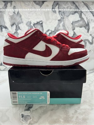 Nike Dunk Premium SB Low Valentine's Day 2014 Men s Size 11.5 pre-owned
