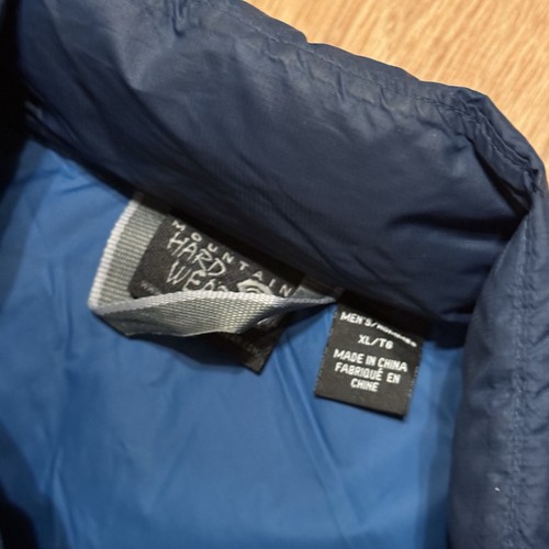 Mountain Hardwear Goose Down Puffer Jacket 650 Q Shield Insulated Full Zip XL - Picture 3 of 9