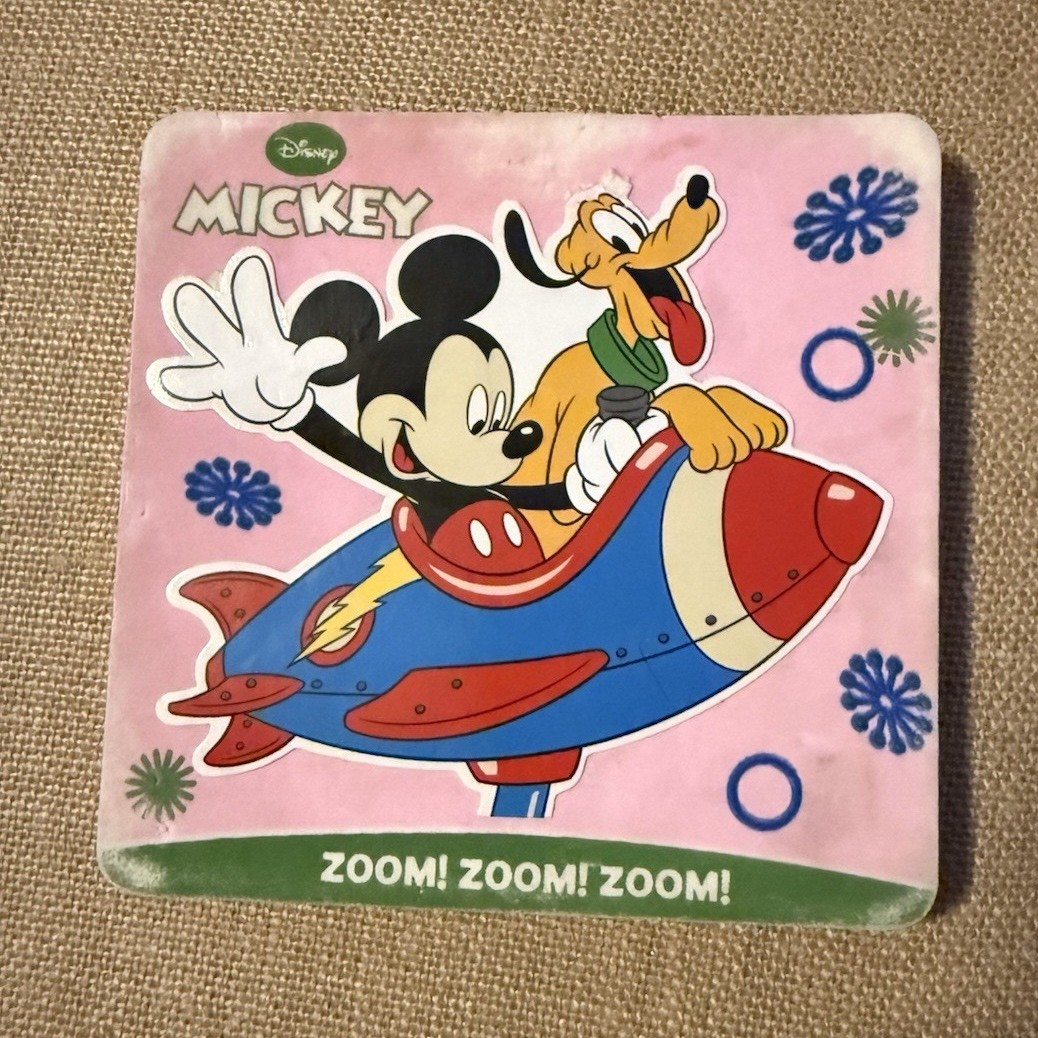 Disney Mickey Mouse Zoom! Zoom! Zoom! Board Book Illustrated