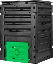 120 Gallon Garden Compost Bin, BPA Free, Easy Assembly, Outdoor Compost Box