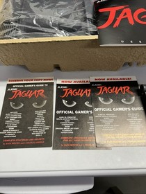 Atari Jaguar Console System Complete in Box w/ Cybermorph CIB Tested