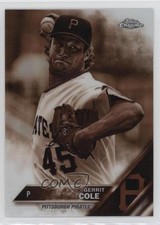 2016 Topps Chrome Sepia Refractor Gerrit Cole #11 d4y