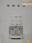 SMEG DCF02CRUS 10-Cup Filter Coffee Machine - Cream