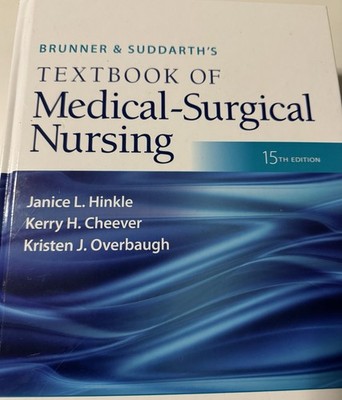Brunner & Suddarth's Medical-Surgical Nursing 15th Ed Hinkle Wolters Kluwer