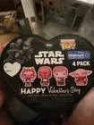 1.5" Tall Funko Pop Star Wars Pocket Pops Pink Valentine’s Day Walmart Exc