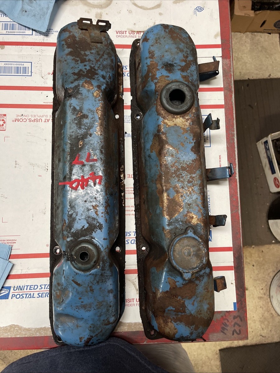 1977 OEM Original Big Block 440 Mopar Valve Covers Chrysler Dodge