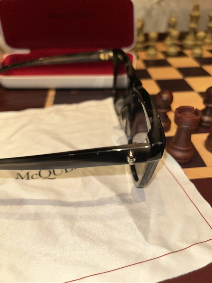 Gafas/pantallas Alexander McQueen AM0158SA 004, UNISEX nunca usadas con estuche + tela Foto 4 de 4