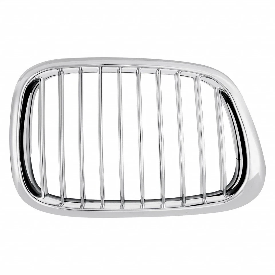 New Front Side Grille For 2000-2003 BMW 540i M5 Chrome Black Sedan Plastic Foto 2 de 2