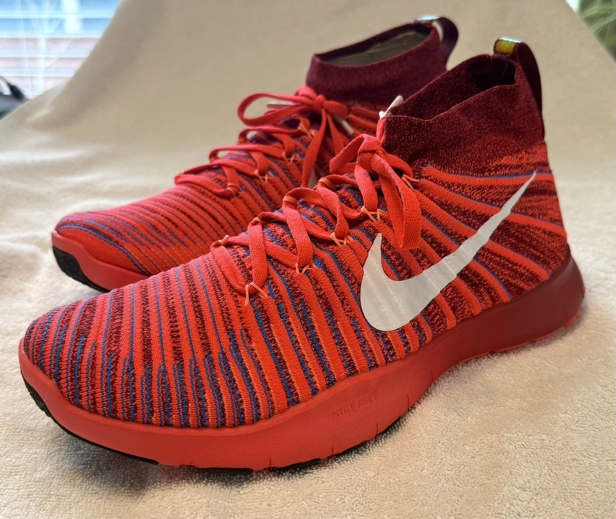 Nike Free Train Force Flyknit Red for Sale | Authenticity 