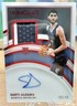 2021-22 Panini Immaculate - Rookie Patch Autographs Santi Aldama #136 Red /49 
