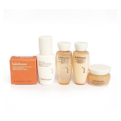 Sulwhasoo Essential Revitalizing Skincare Daily Routine Kit 5 items K-Beauty