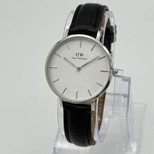 Orologio Donna DANIEL WELLINGTON Tutto Acciaio Inox, Tono Argento Classico Pelle
