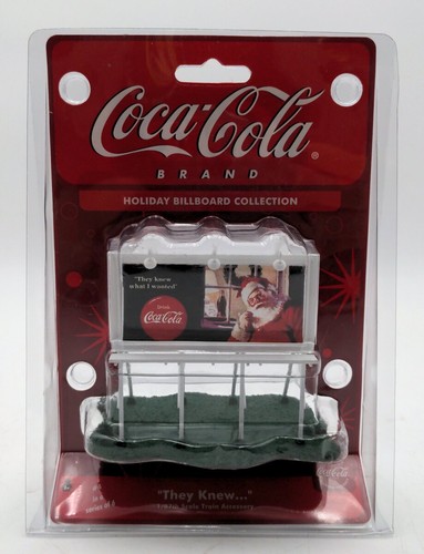 Valla publicitaria Athearn 8265 escala HO "They Knew..." marca Coca-Cola | Condition: New