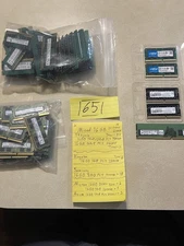 Lot Of 65 Mixed 16GB So-dimm Sk Hynix Kingston Samsung Micron Axiom
