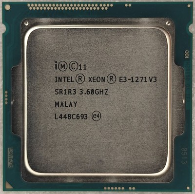 Intel Xeon E3-1271 V3 E3-1271V3 3.6GHz SR1R3 5GT/s 4 Core LGA1150 CPU Processor