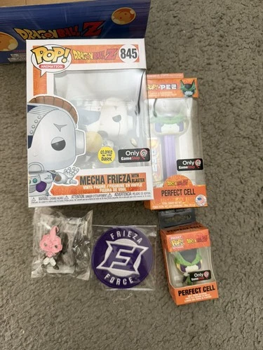 Funko Pop Dragonball Z Mystery Box Frieza Cell And Majin Buu pins Collectibles
