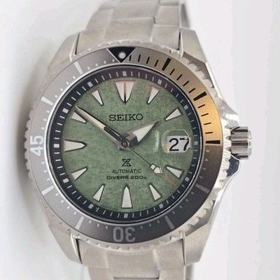 Seiko Prospex Cave Diver Automatic Titanium Men's Watch 43.5mm SPB349